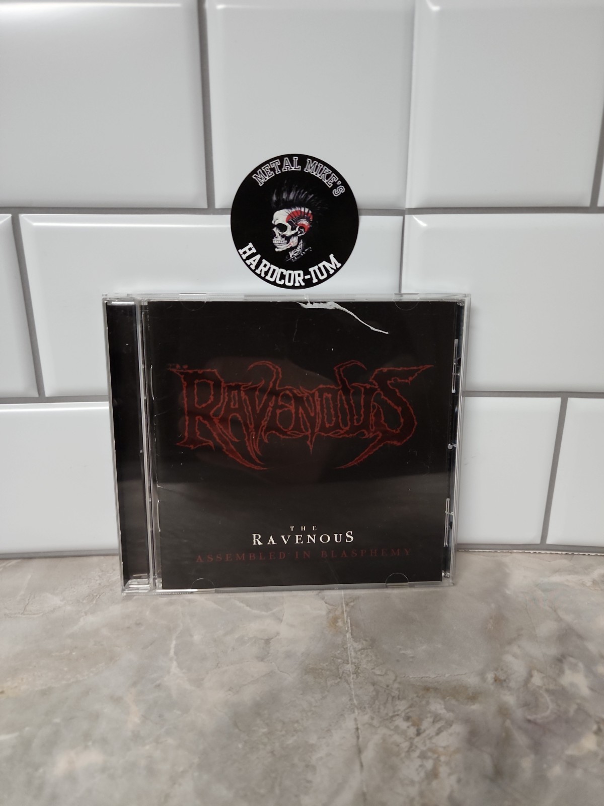 Ravenous - Assembled in Blasphemy- Cd- 2000 Death Metal 