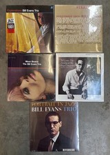 LOT OF 5 BILL EVANS RIVERSIDE NEW LP’s VINYL SUNDAY AT THE VILLAGE VANGUARD ETC picture