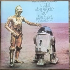 The Story of Star Wars 1977 20th Century LP T-550 16 Page Book Included picture