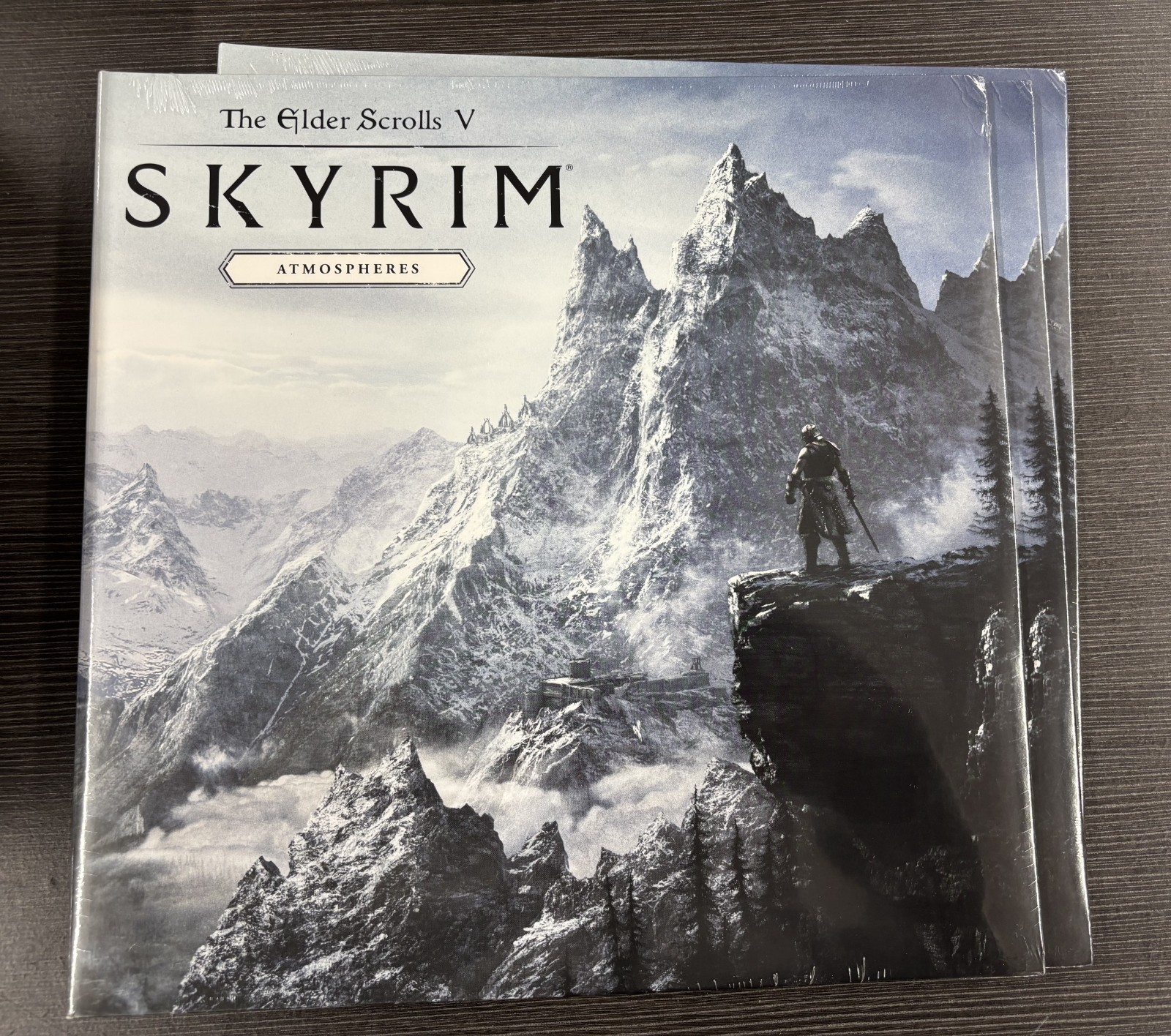 THE ELDER SCROLLS V SKYRIM ATMOSPHERS- Soundtrack, Ltd  SPLATTER VINYL LP New