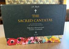 Complete Sacred Cantatas by Bach, J.S. / Harnoncourt / Leonhardt 60 CDs Pre Owne picture