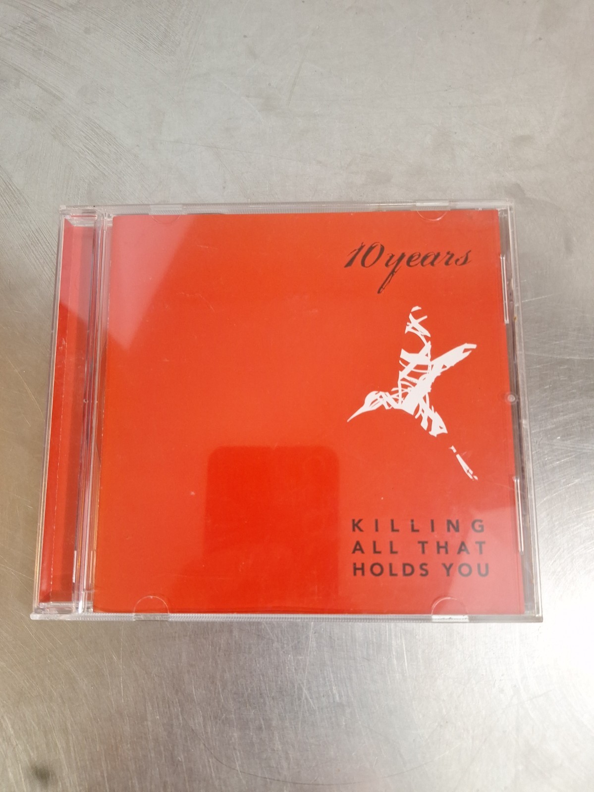 10 YEARS - KILLING ALL THAT HOLDS YOU CD Album Rare Re-Issue Red Cover 2004 Used