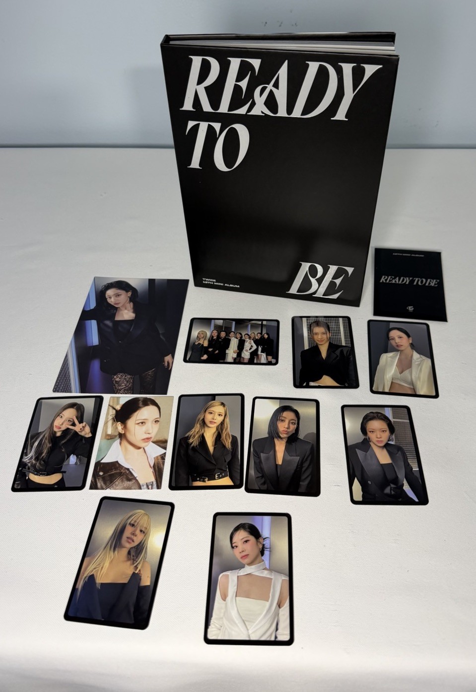 TWICE READY TO BE 12th Mini Album CD Digipak w/ Photocards & Inclusions