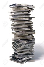 Lot of 100 Single Disk Empty CD/DVD Music Movie Jewel Cases  FAST.. picture