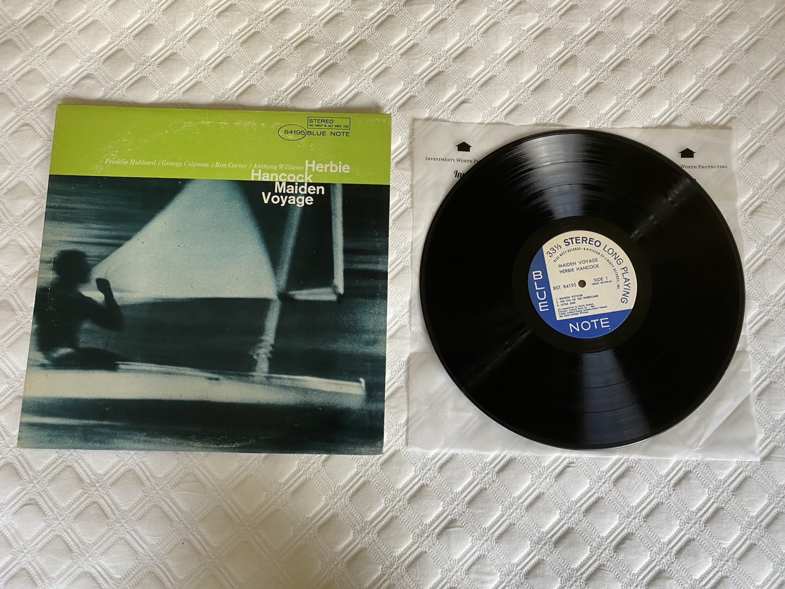 Herbie Hancock Maiden Voyage Blue Note Liberty BST 84195 LP VG++