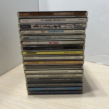 Vintage 90s 2000s Hip Hop R&B Rap CD Lot of 17 Mc Hammer LL Cool J TLC picture