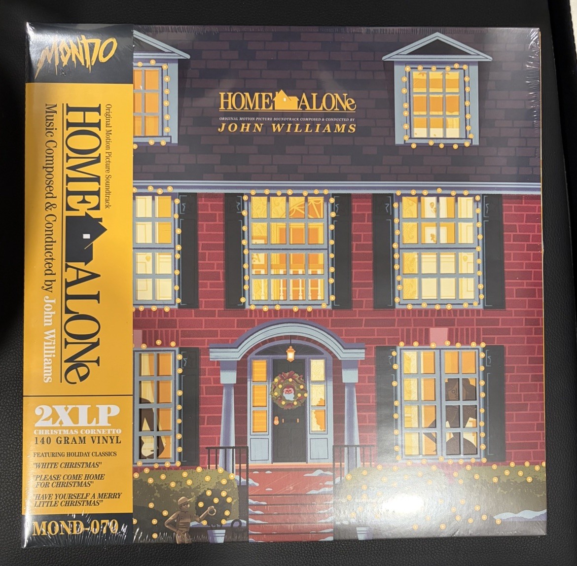 Home Alone Original Motion Picture Soundtrack  New 2 LP Christmas Cornetto Vinyl