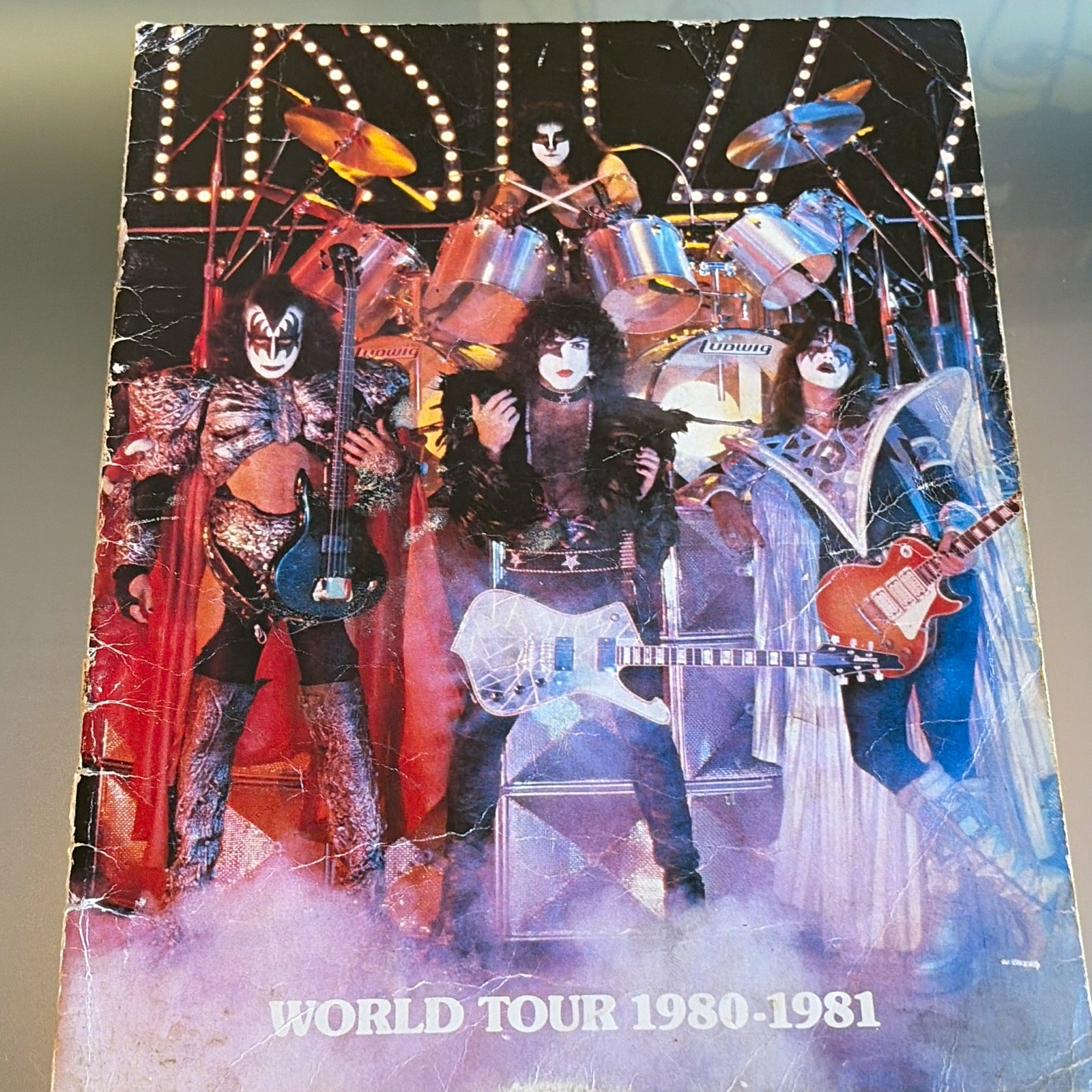 KISS World Tour 1980-1981 Concert Programme Booklet Rock Tour Programme