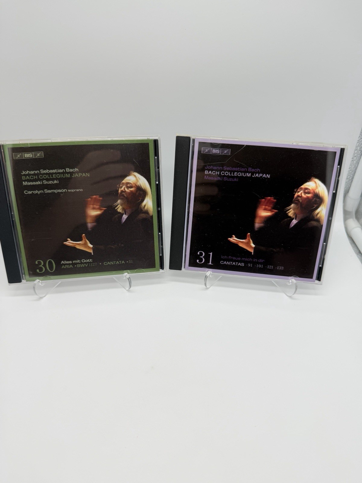 Bach Collegium Japan; Bach V 30-31 Cantatas 51 91 101 121 133 BWV CD LIKE NEW