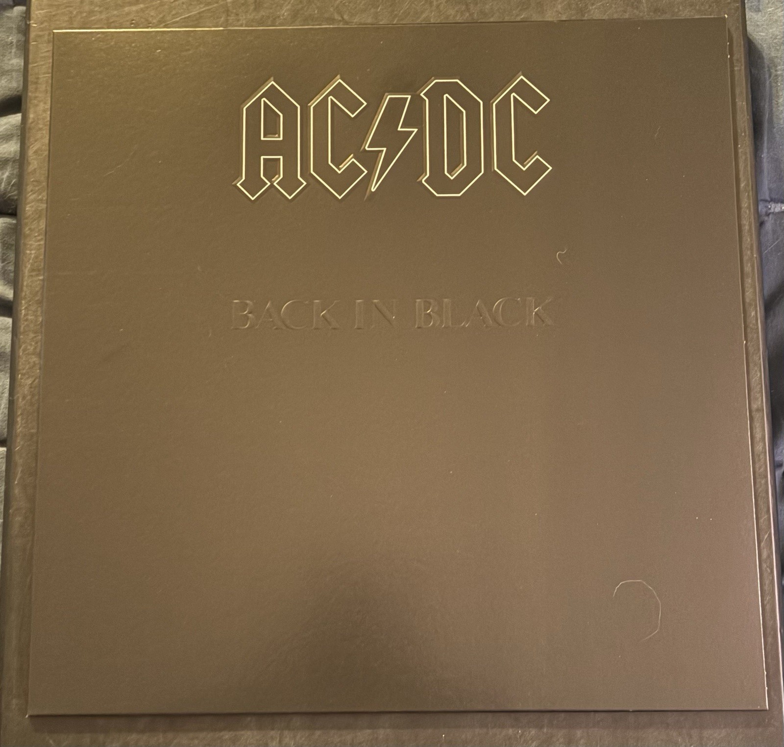 Back in Black by AC/DC (Record, 2003) Black Vinyl USED