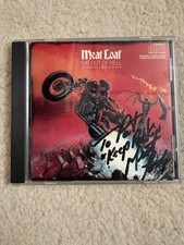 AUTOGRAPHED - Bat Out of Hell by Meat Loaf (CD, 1990, Epic) picture