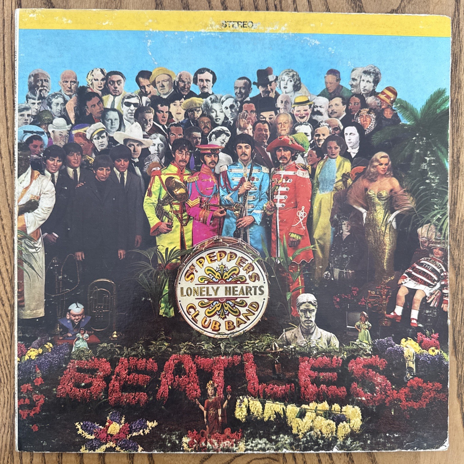 The Beatles Sgt Pepper Vinyl LP 1971 Apple Records SMAS-2653 Winchester - NM/VG+
