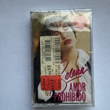 Selena Amor Prohibido Cassette 1994 Brand New Sealed K-Mart Price Sticker picture
