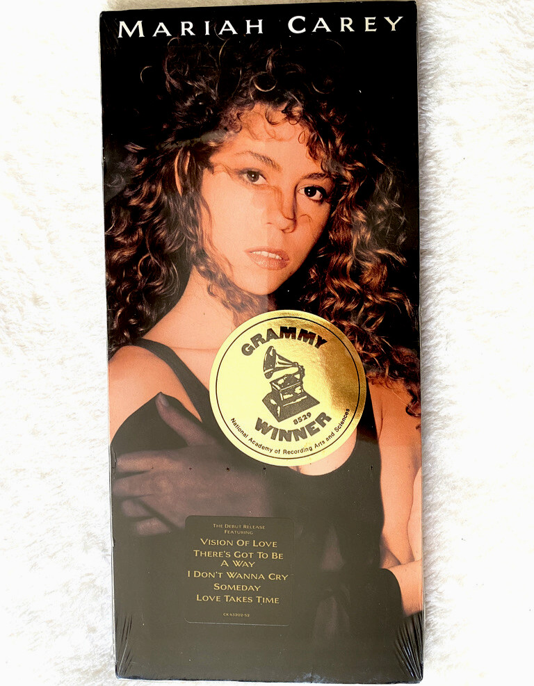 MARIAH CAREY VISION OF LOVE CD SEALED LONGBOX SET PROMO HYPE DEBUT GRAMMY BOX LP