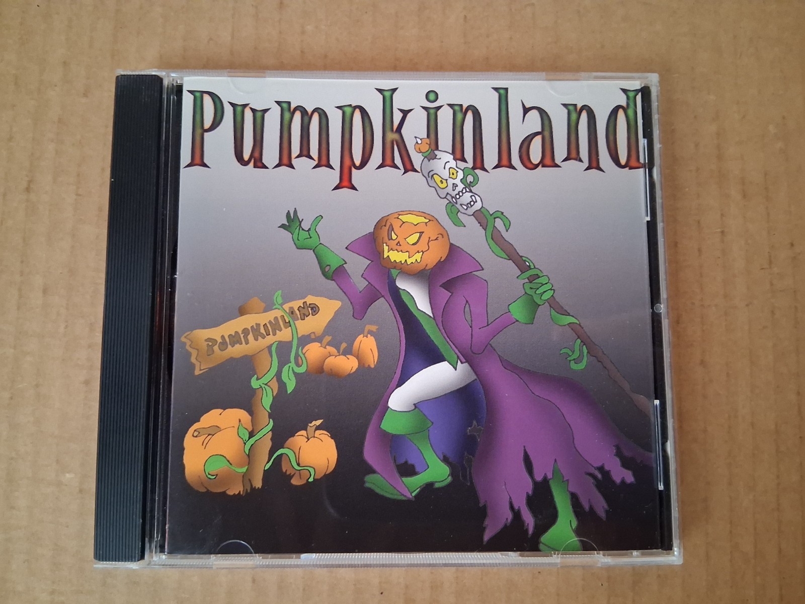 Vintage Pumpkinland CD Nobody Records 1999 Halloween Scary Music