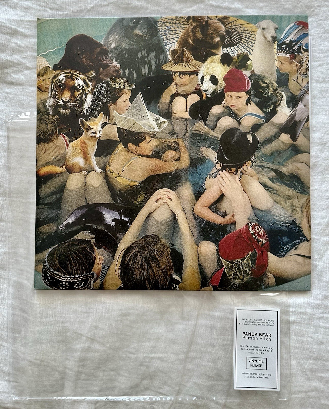 Panda Bear Person Pitch Vinyl Record 10th Anniversary Edition Limited Edition