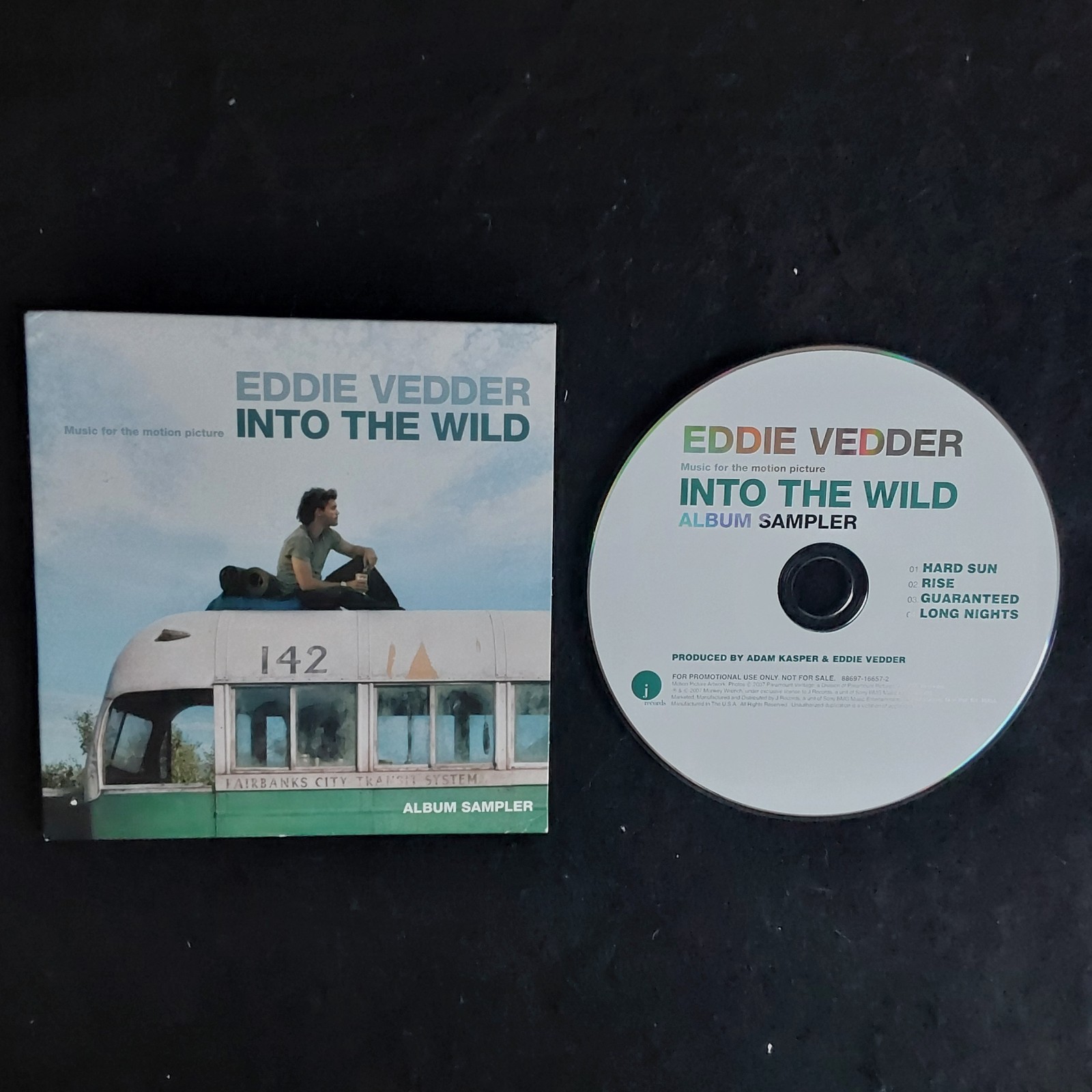 Eddie Vedder (Pearl Jam) ~ Into The Wild ~ Album Sampler ~ Rare Promotional CD