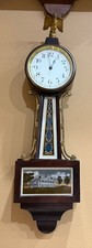 Antique New Haven Banjo Wall Clock 8-Day Timepiece picture