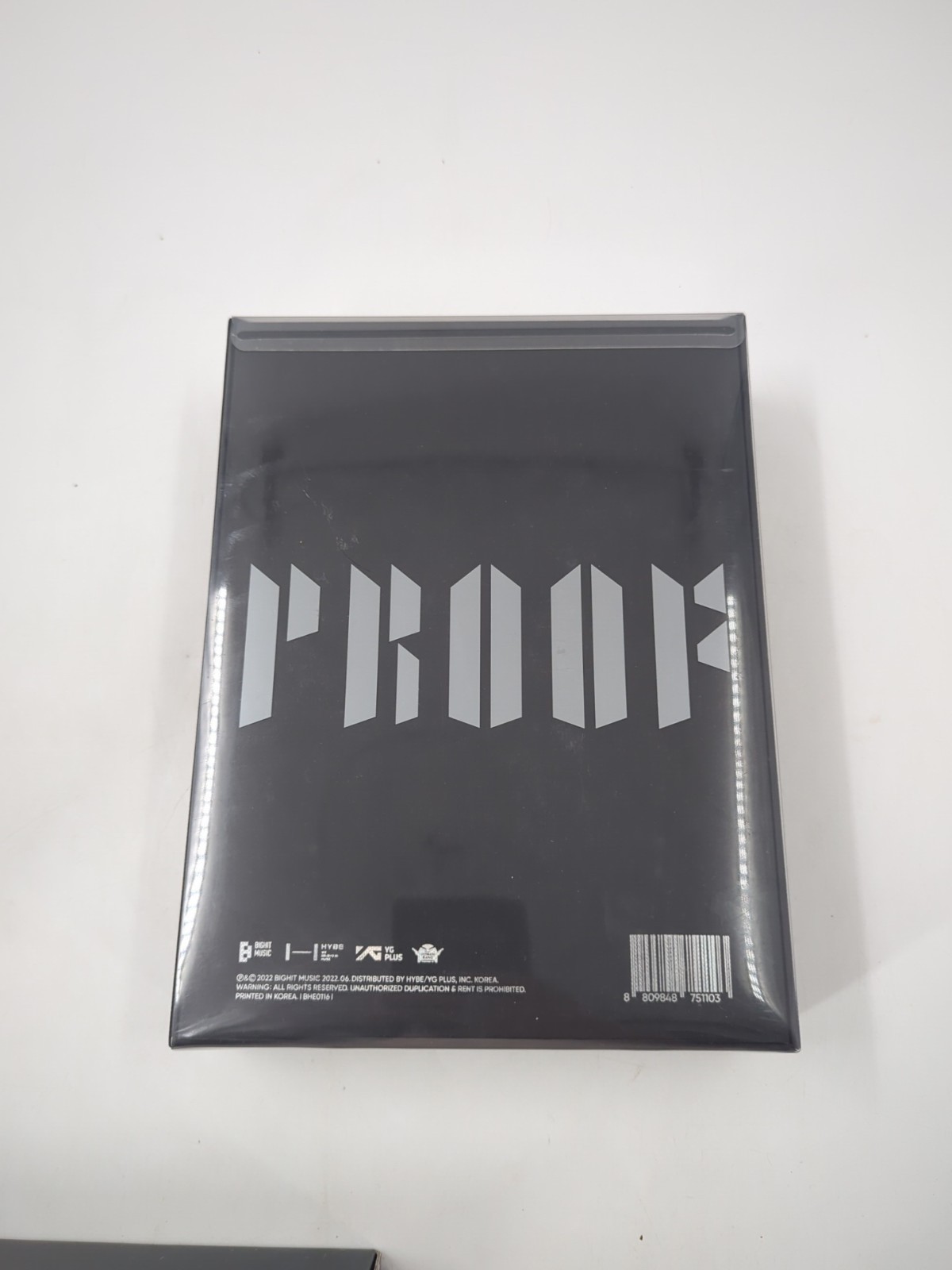 BTS Proof Standard Edition Album Box Set 3 CD w/ 4 Books New
