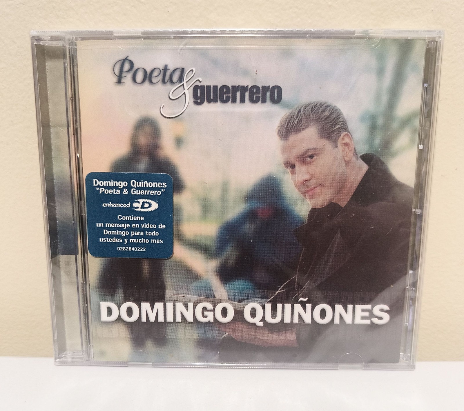 Domingo Quiñones Poeta y Guerrero CD Enhanced Music Album Latin Salsa Sealed