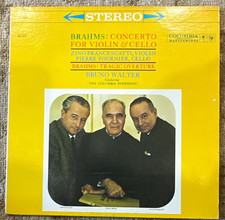Columbia Masterworks Brahms Violin/Cello Concerto Francescatti Stereo MS 6158 picture