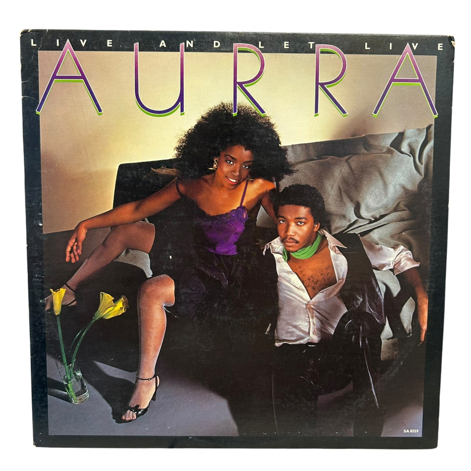 Aurra - Live And Let Live (VG/VG+) Vinyl Record LP SalSoul SA 8559