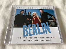 Berlin - Extended Versions CD 2011 Sony 80s Rock Live Terri Nunn OOP RARE picture