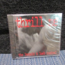 Thrill Me CD The Leopold & Loeb Musical New Sealed picture