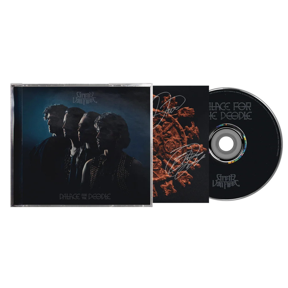 Greta Van Fleet Palace for the People Signed CD Lava Records Rock Presale