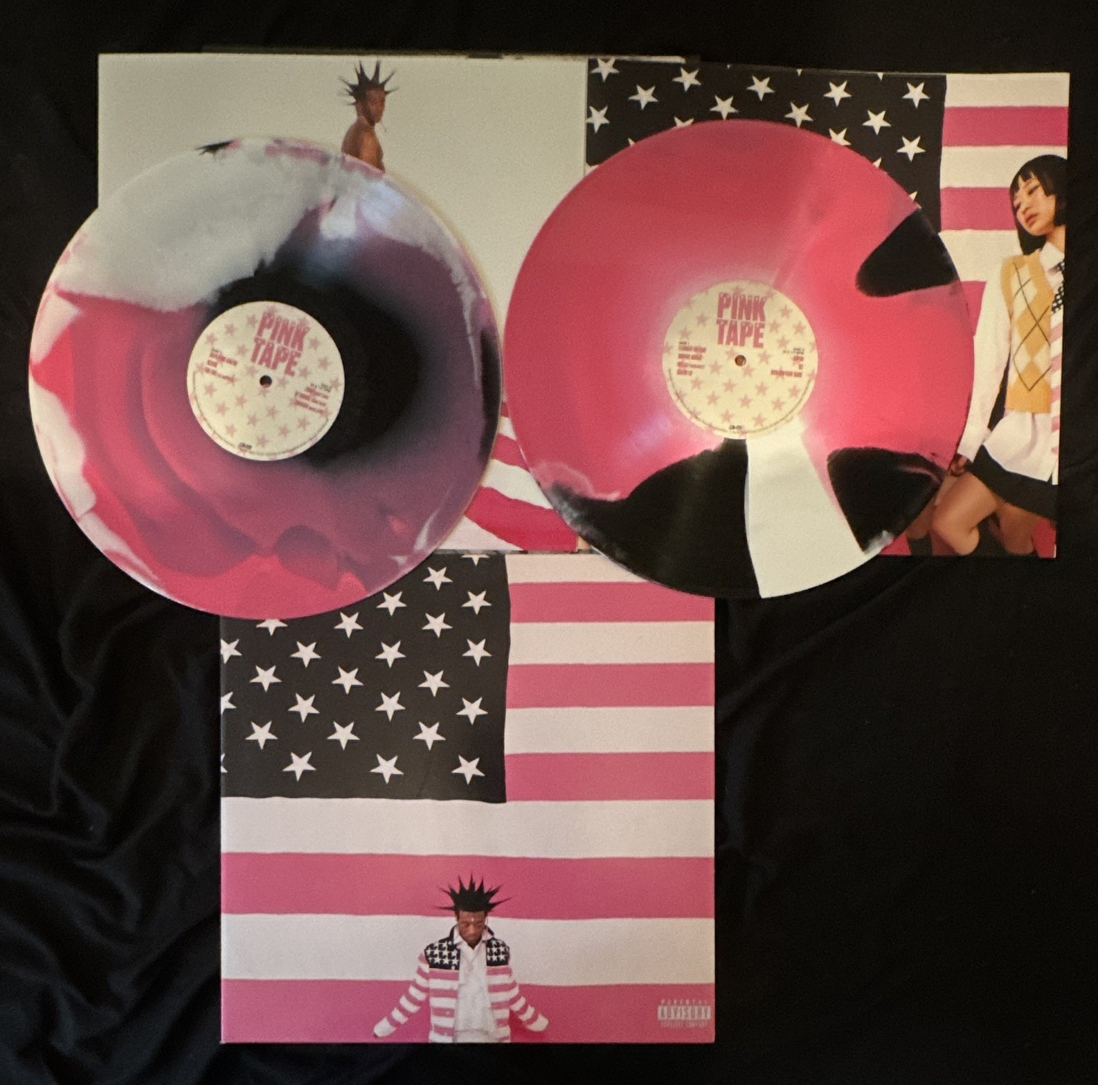 *EXCLUSIVE* Lil Uzi Vert Pink Tape Atlantic Records Colored Vinyl 2LP 12