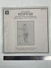 Respighi - Ancient Airs And Dances Three Suites 1917, Vinyl Record - MHS 4931Z picture