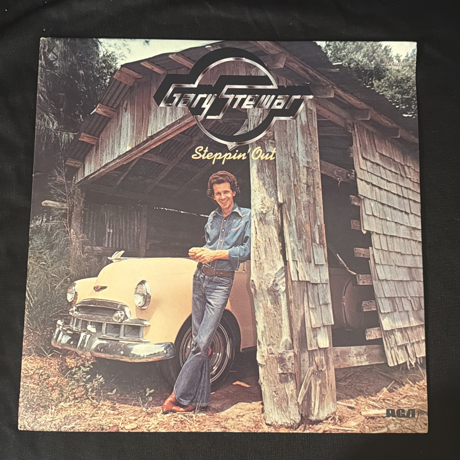 Gary Stewart Steppin' Out RCA Victor APL1-1225 Promo George Jones Owned NM