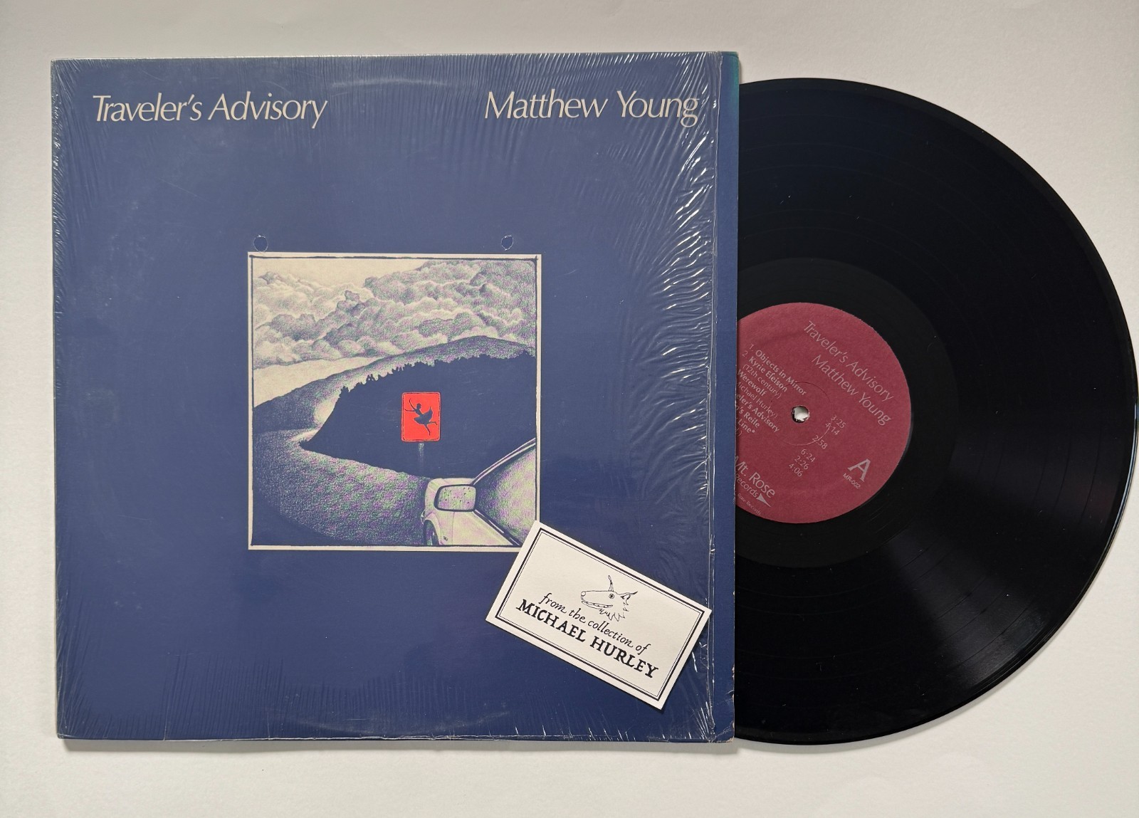Matthew Young Traveler's Advisory from Michael Hurley's personal collection PINA