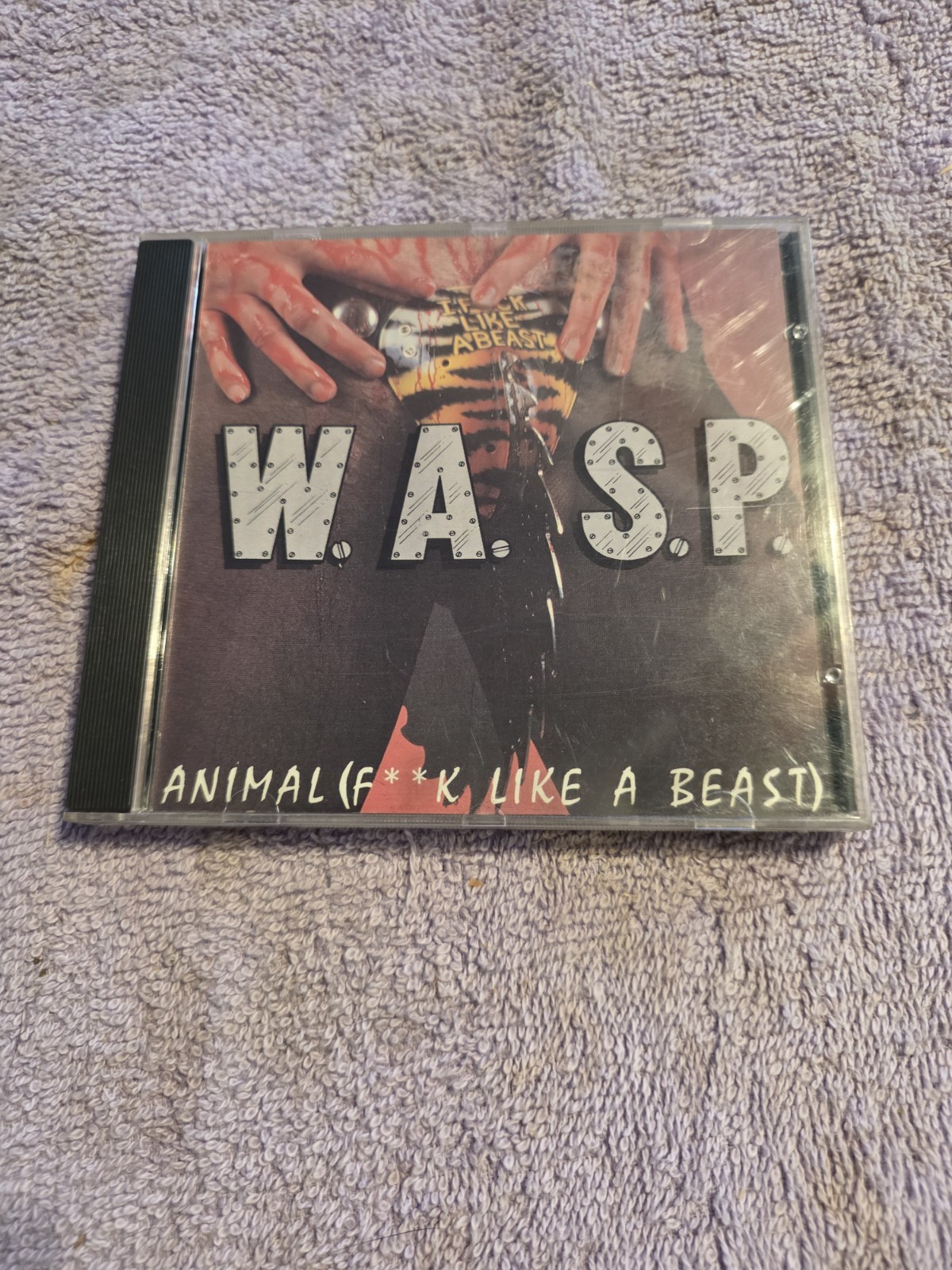 W.A.S.P. (WASP) - Animal (F**k Like A Beast) -- (CD, 1990) -- Restless Records