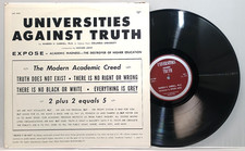 Vietnam war era lp UNIVERSITIES AGAINST TRUTH Carrol 1966 anti campus protests picture