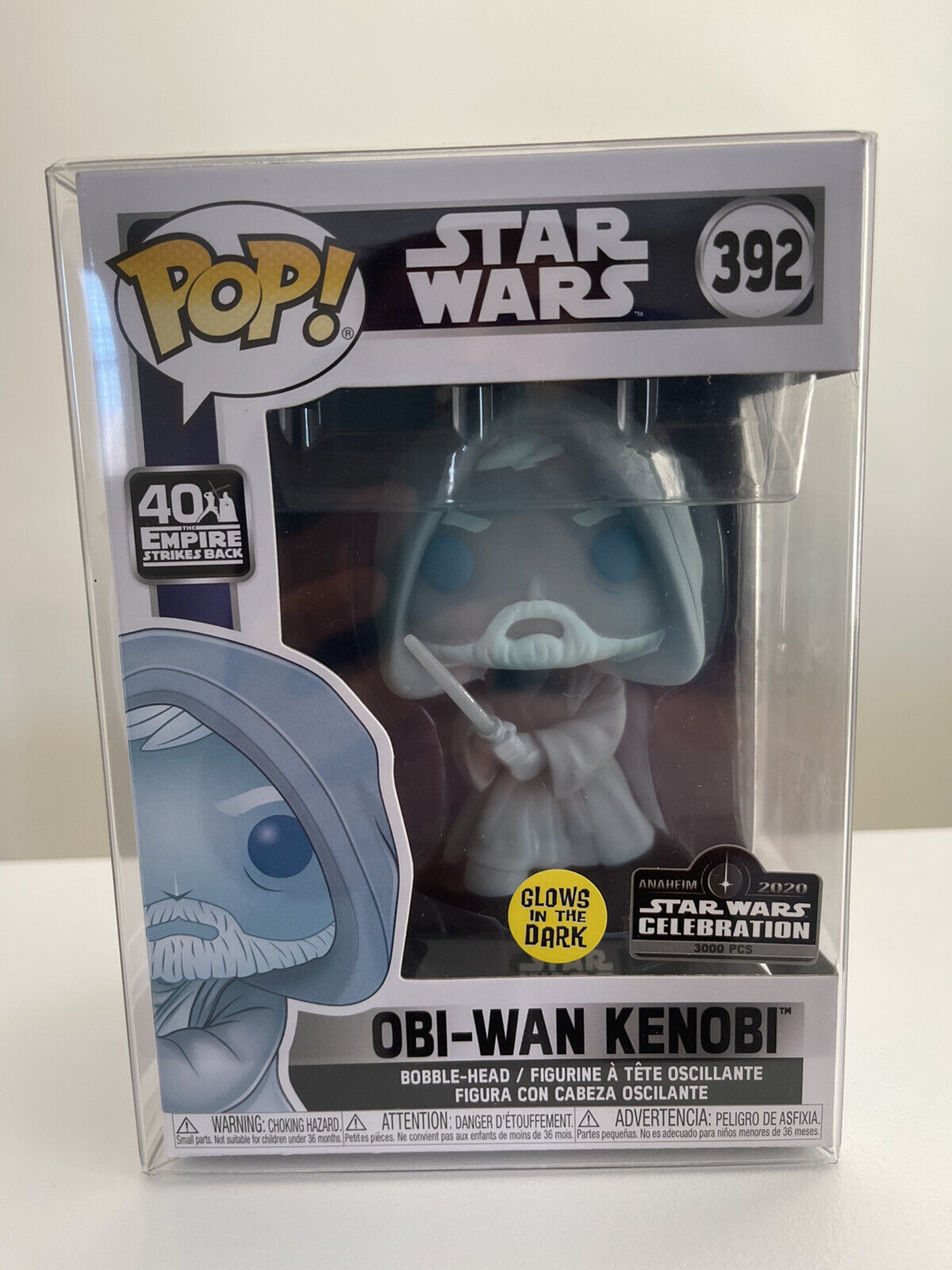 NEW Obi-Wan Kenobi 392 Star Wars Exclusive Funko Pop Unopened