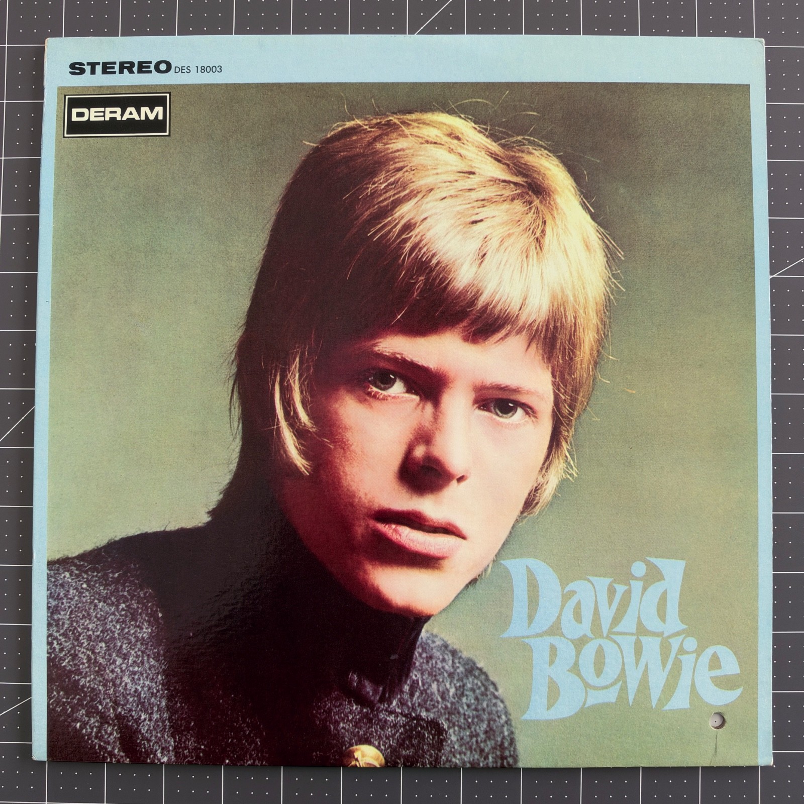 David Bowie 1967 Debut LP Stereo Deram DES 18003 Authentic ZAL 7656 Matrix