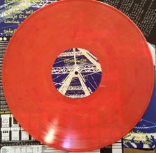 Elliott Smith self-titled (Rare 1999 Kill Rock Stars reissue, Orange vinyl, s/t) picture