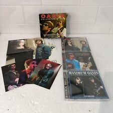 Oasis Biography Collectors Box Postcards Poster Cd Audiobook  picture