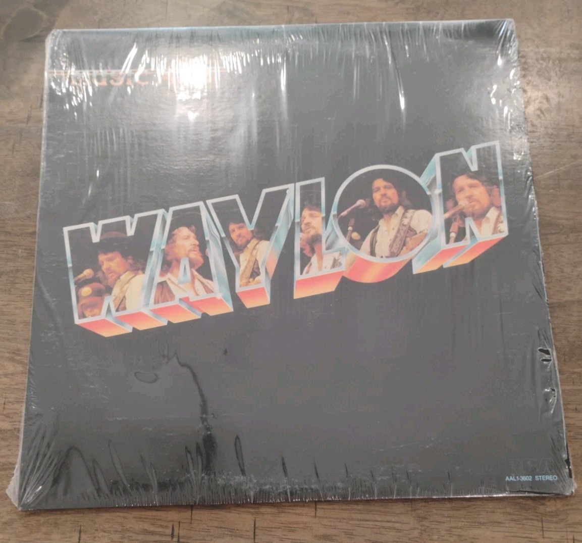 Waylon Jennings – Music Man - 1980 Vinyl Country Music LP Dukes of Hazard Theme