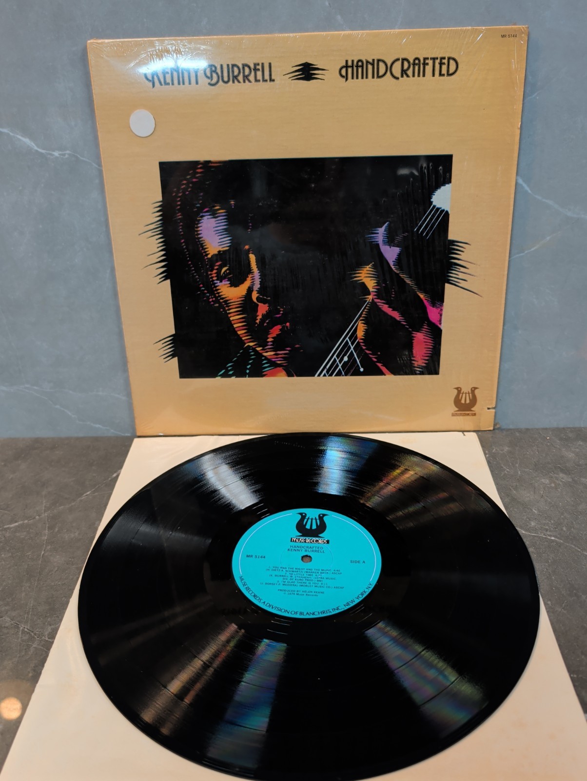 Kenny Burrell Handcrafted Jazz LP 12\