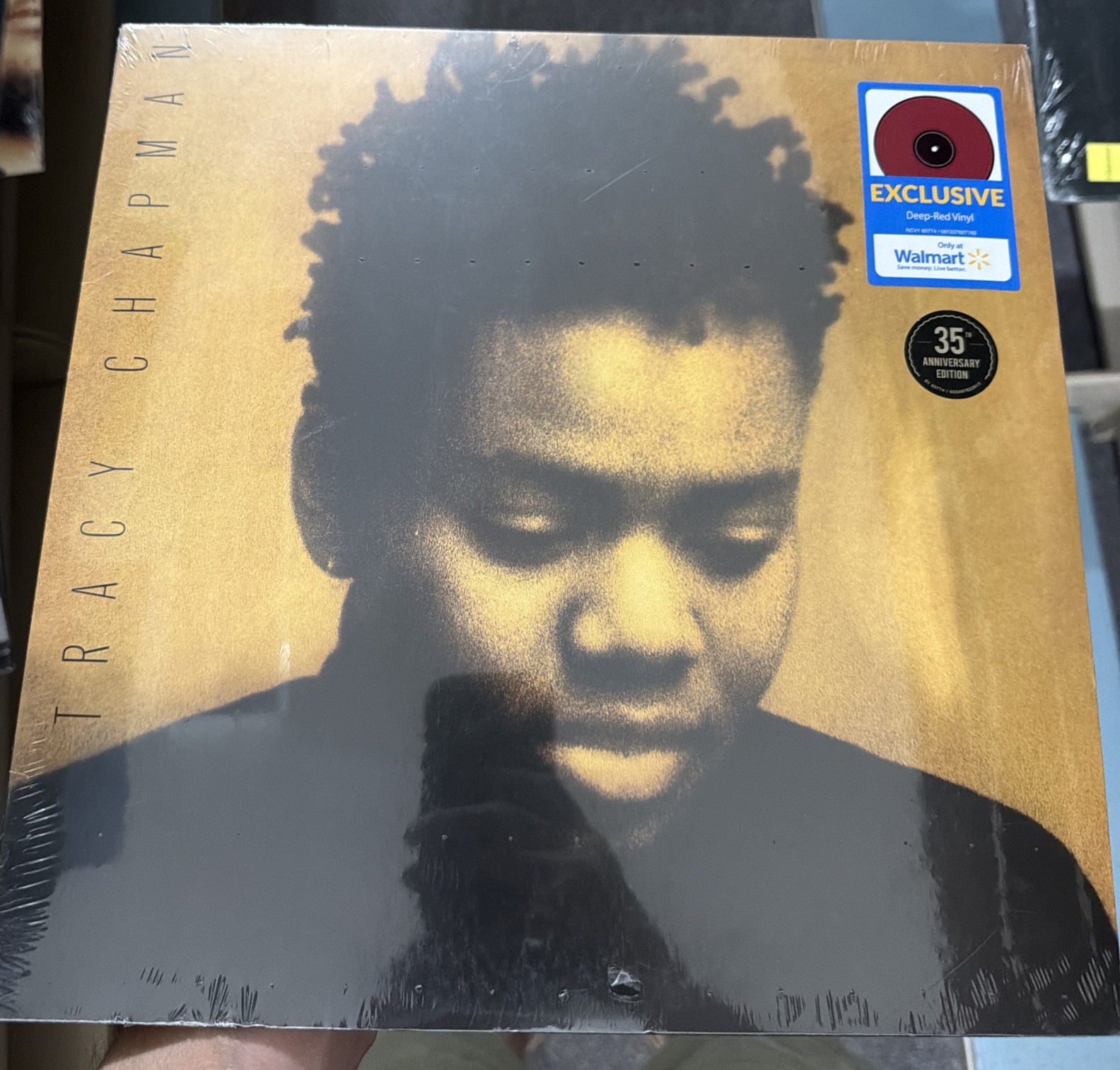 Tracy Chapman 35th Anniversary Deep Red Colored Vinyl Record NEW SEALED Walmart