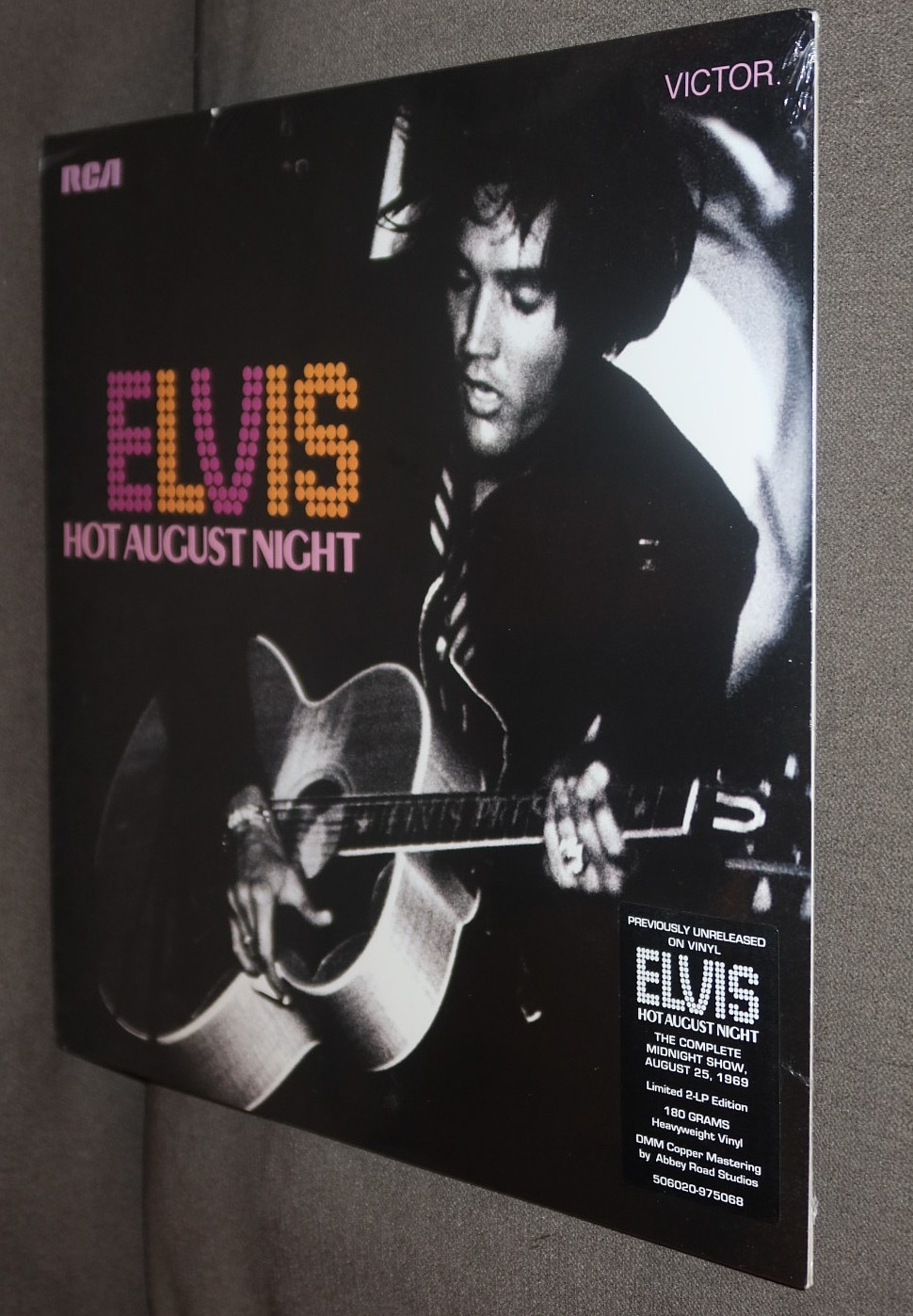 SEALED Hype Sticker 2-LP  Elvis Presley  HOT AUGUST NIGHT  (FTD 2014)