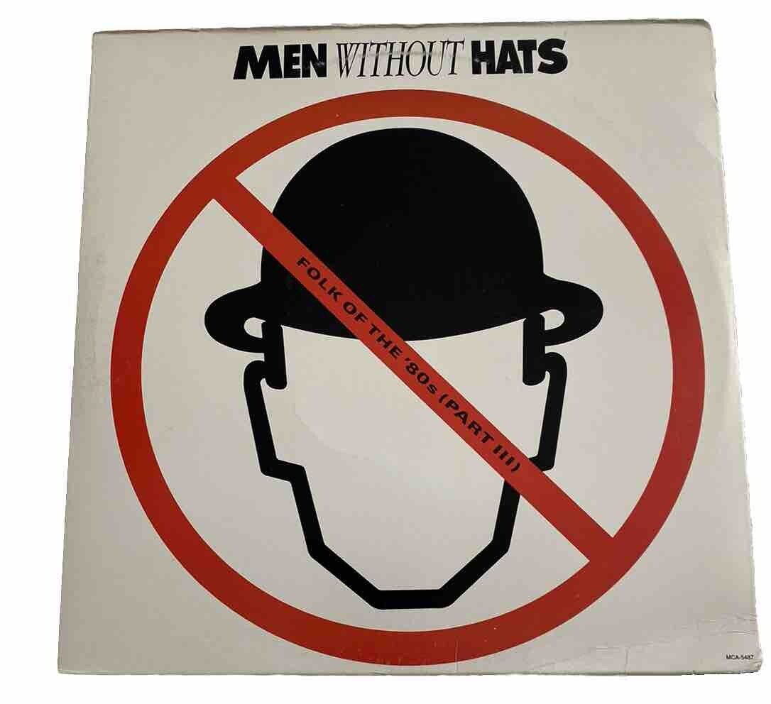 Men Without Hats Folk Of The \'80s Part III 1984 LP Vinyl Album