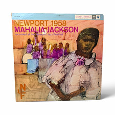 Mahalia Jackson Newport 1958 Vinyl LP Columbia CL 1244 1958 12