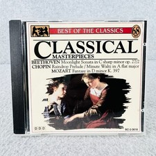 Classical Masterpieces CD Best of the Classics Beethoven Chopin Mozart Bach picture