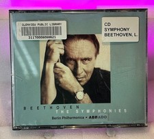 Beethoven– Complete Symphonies by Claudio Abbado (5 CD, 2000) With Case, Tested picture