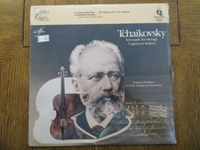 USSR Sym. Orch. – Tchaikovsky Serenade For Strings, Capriccio Italien - 1979 L P picture
