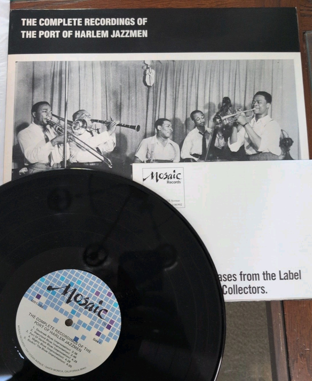 The Complete Recordings Of The Port Of Harlem Jazzmen 1984 Numbered Vinyl NM-