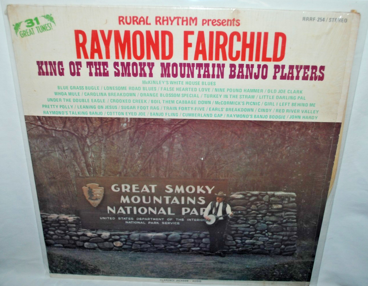 Raymond Fairchild, KING OF THE SMOKY MOUNTAIN BANJO PLAYERS, NM, Rural Rhythm